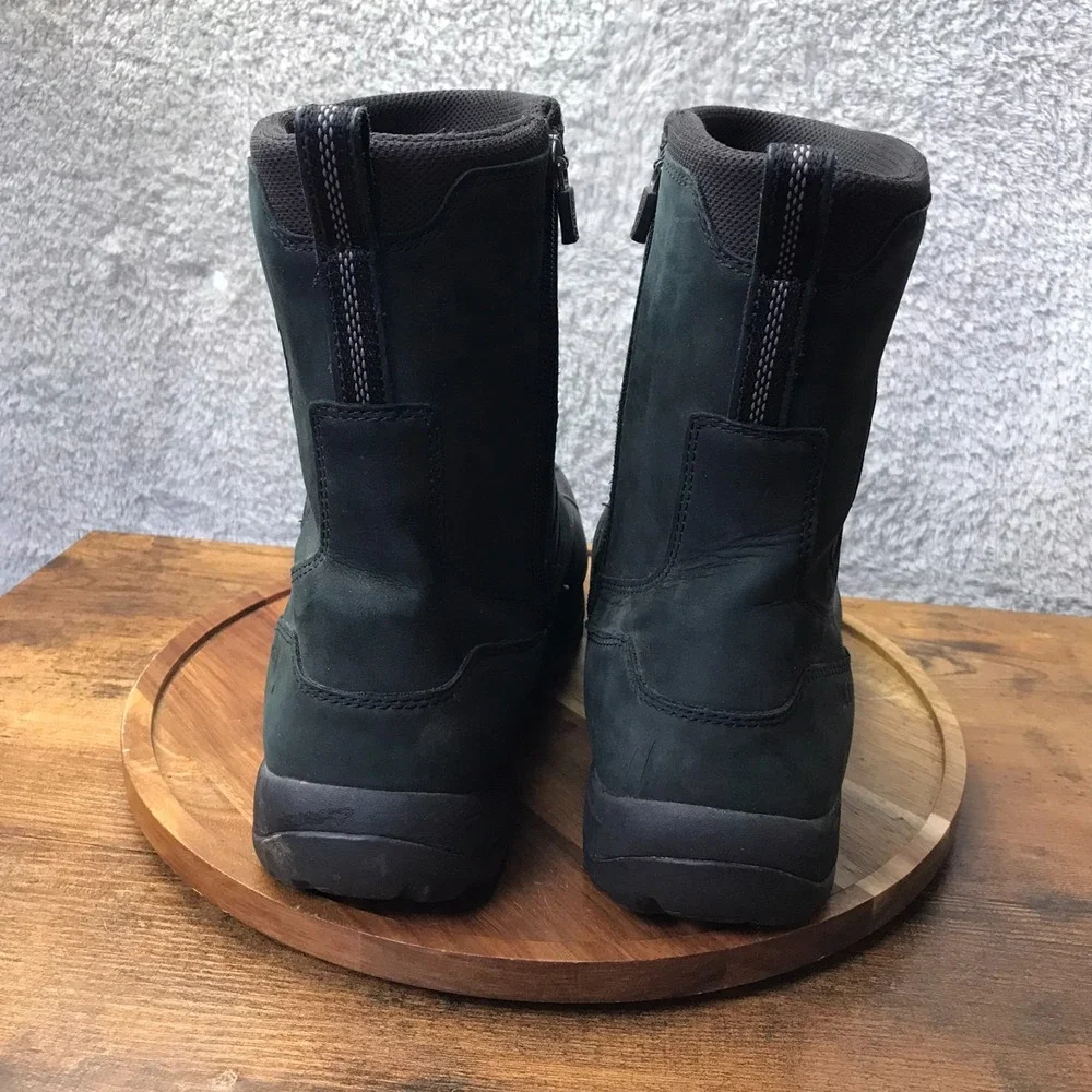 LL Bean Tek 2.5 Storm Chaser 5 Chelsea Boots Mens 10.5 Blk Waterproof Side Zip